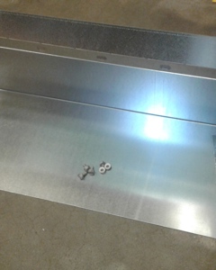 Cover/Gear Motor K40/K60 galv. M&M